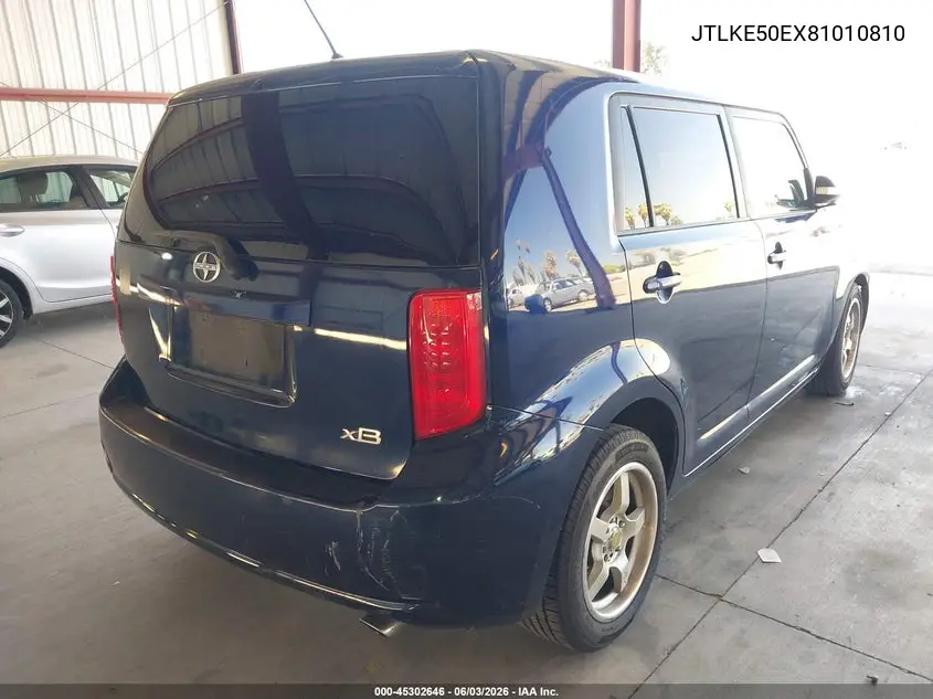 2008 Scion Xb VIN: JTLKE50EX81010810 Lot: 45302646