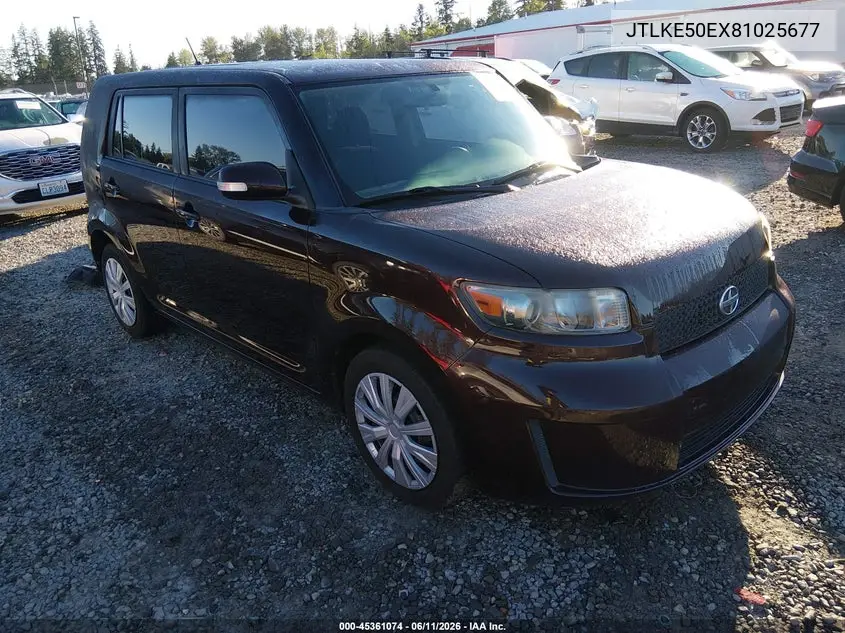 2008 Scion Xb VIN: JTLKE50EX81025677 Lot: 45361074