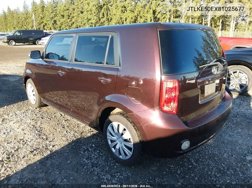 2008 Scion Xb VIN: JTLKE50EX81025677 Lot: 45361074