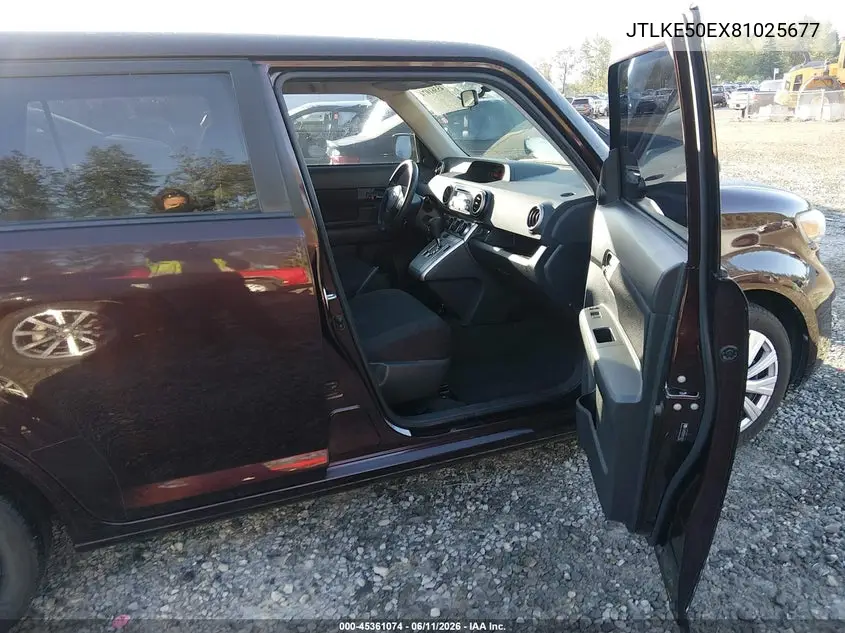 2008 Scion Xb VIN: JTLKE50EX81025677 Lot: 45361074