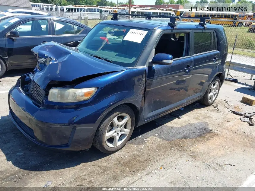 2008 Scion Xb VIN: JTLKE50E881019795 Lot: 45411343