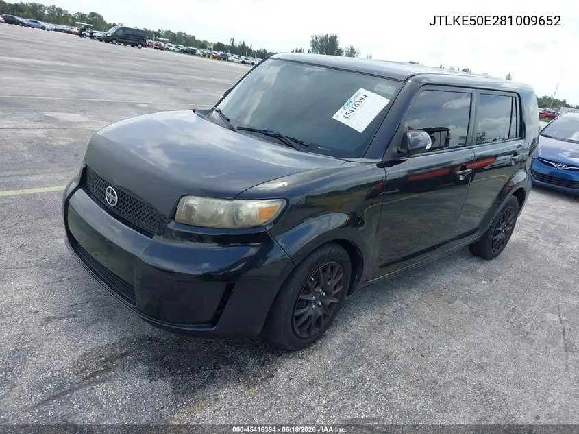 2008 Scion Xb VIN: JTLKE50E281009652 Lot: 45416394