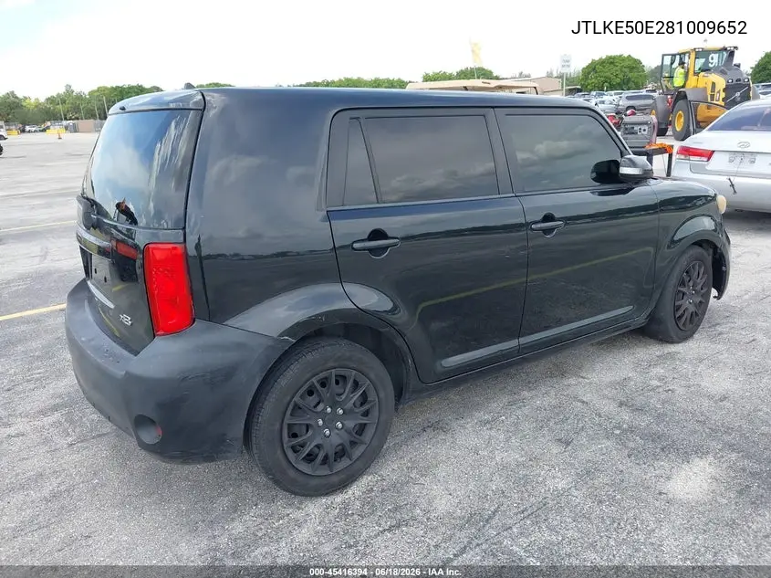 2008 Scion Xb VIN: JTLKE50E281009652 Lot: 45416394