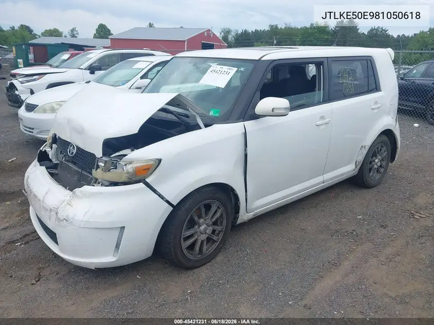 2008 Scion Xb VIN: JTLKE50E981050618 Lot: 45421231