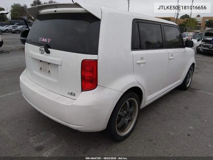 2008 Scion Xb VIN: JTLKE50E181016656 Lot: 45447281