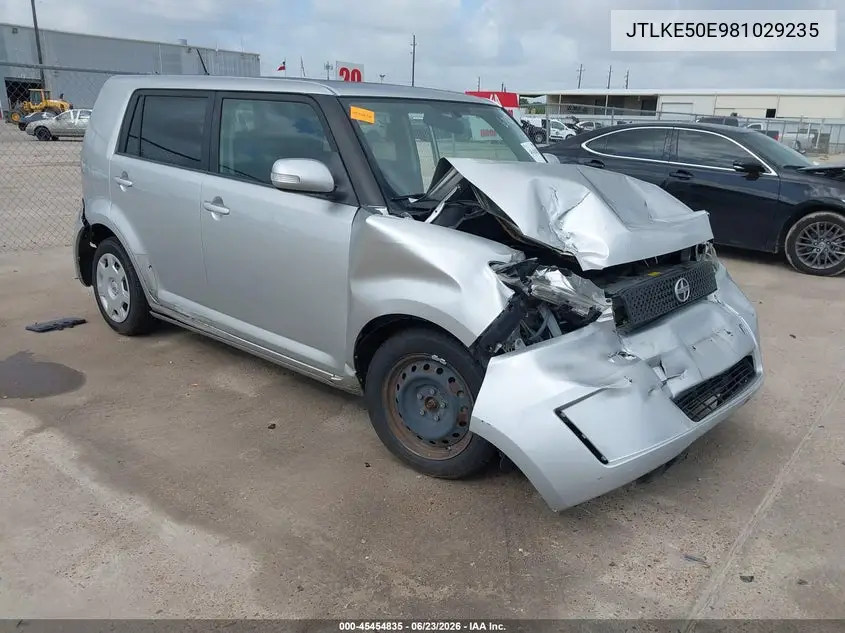 2008 Scion Xb VIN: JTLKE50E981029235 Lot: 45454835