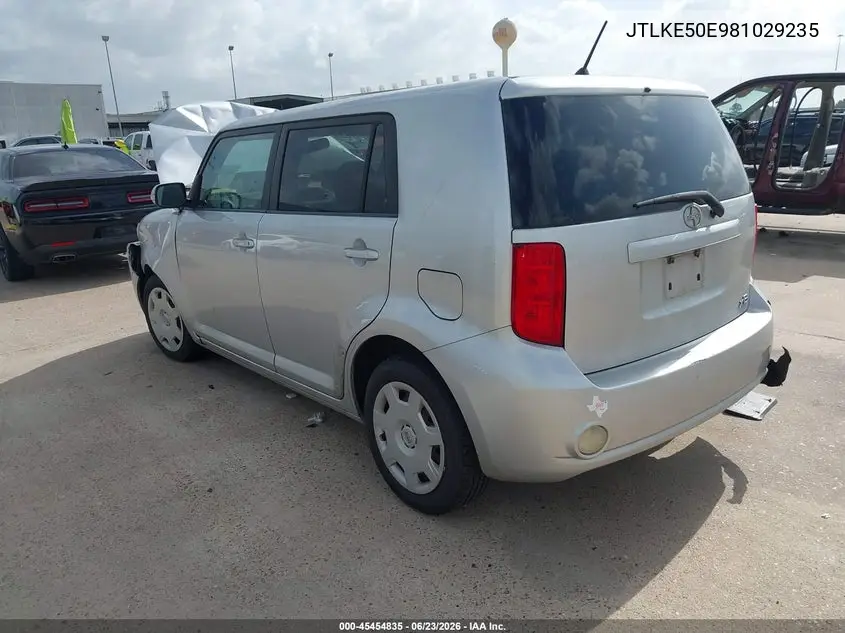 2008 Scion Xb VIN: JTLKE50E981029235 Lot: 45454835