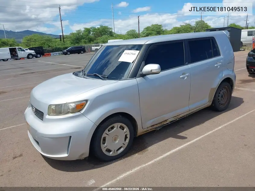 2008 Scion Xb VIN: JTLKE50E181049513 Lot: 45462568