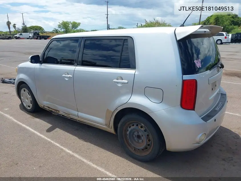 2008 Scion Xb VIN: JTLKE50E181049513 Lot: 45462568