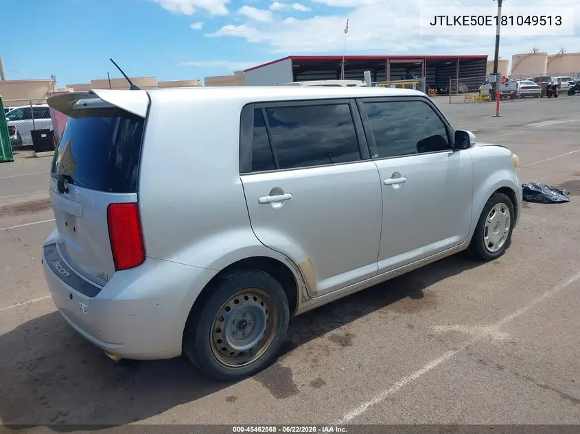2008 Scion Xb VIN: JTLKE50E181049513 Lot: 45462568