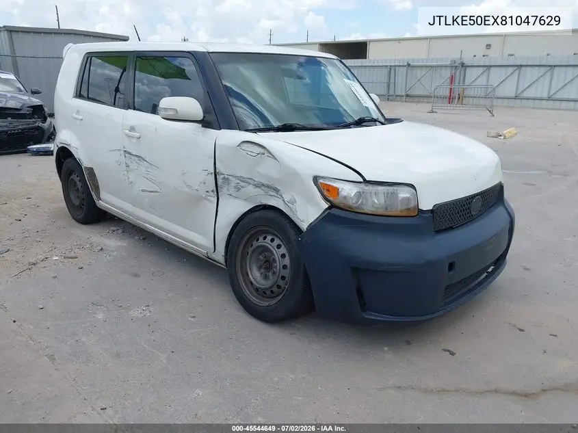2008 Scion Xb VIN: JTLKE50EX81047629 Lot: 45544649