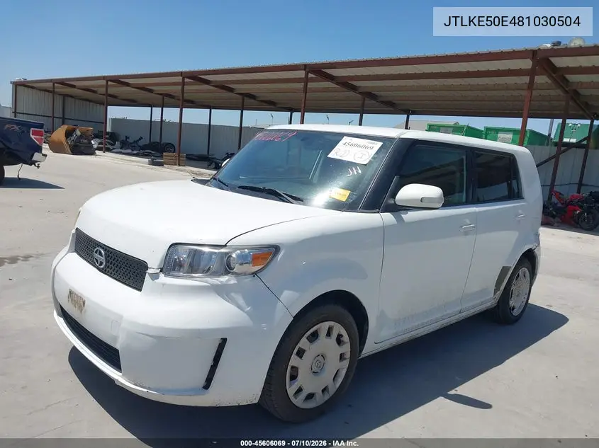 2008 Scion Xb VIN: JTLKE50E481030504 Lot: 45606069