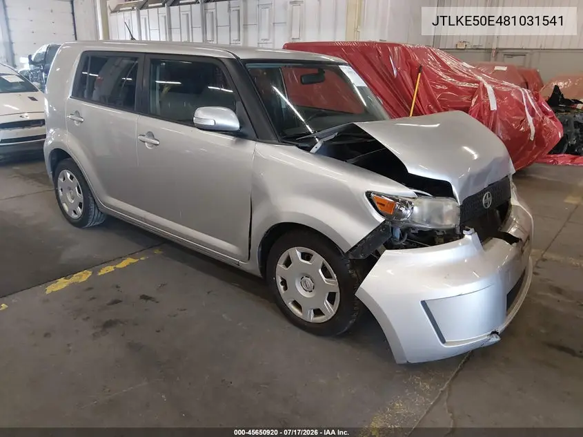 2008 Scion Xb VIN: JTLKE50E481031541 Lot: 45650920