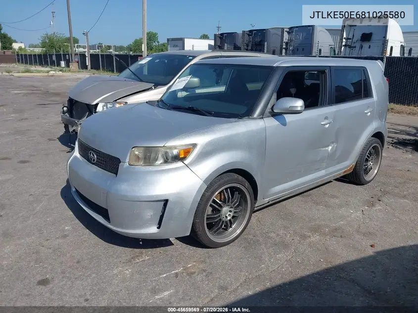 2008 Scion Xb VIN: JTLKE50E681025580 Lot: 45659569