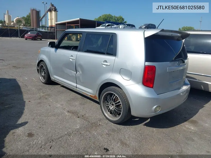2008 Scion Xb VIN: JTLKE50E681025580 Lot: 45659569