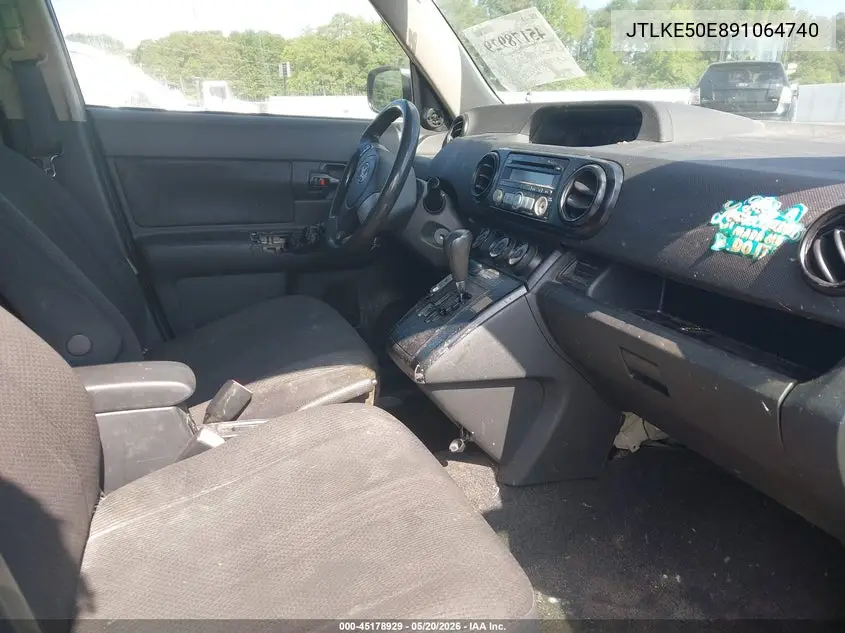 2009 Scion Xb VIN: JTLKE50E891064740 Lot: 45178929