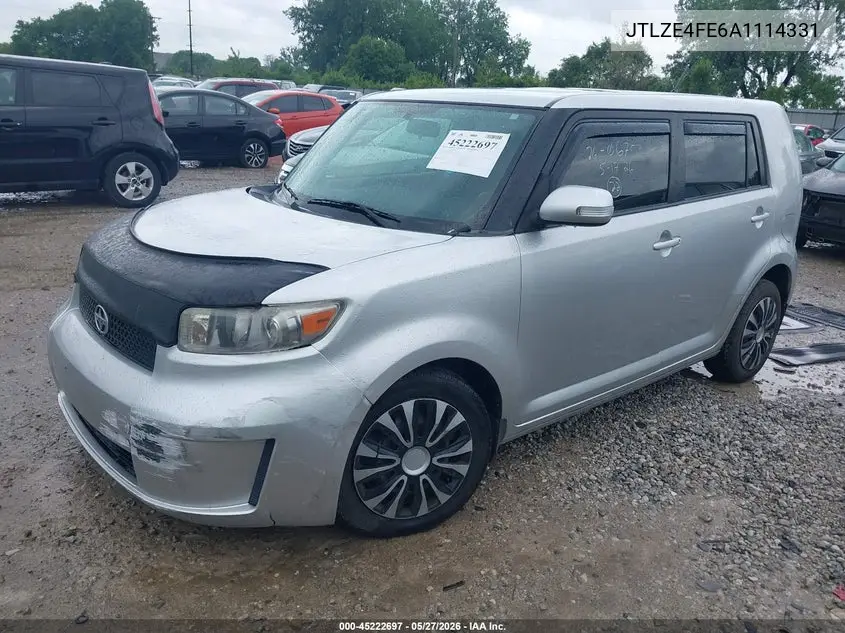 2010 Scion Xb VIN: JTLZE4FE6A1114331 Lot: 45222697
