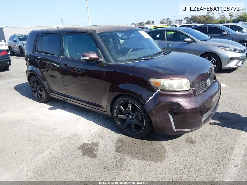 2010 Scion Xb VIN: JTLZE4FE6A1108772 Lot: 45265113