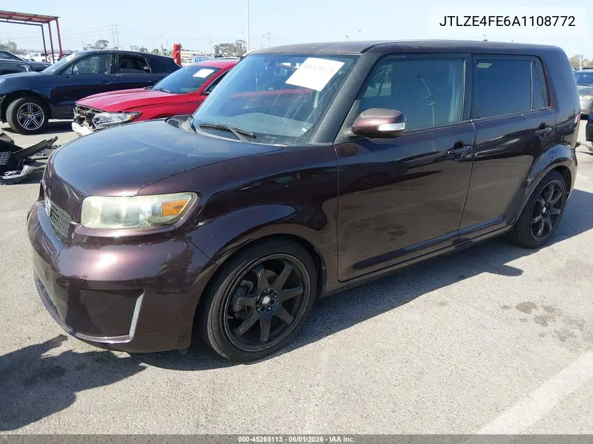 2010 Scion Xb VIN: JTLZE4FE6A1108772 Lot: 45265113