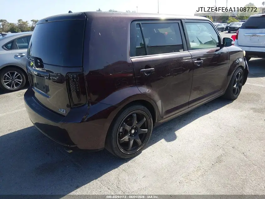 2010 Scion Xb VIN: JTLZE4FE6A1108772 Lot: 45265113
