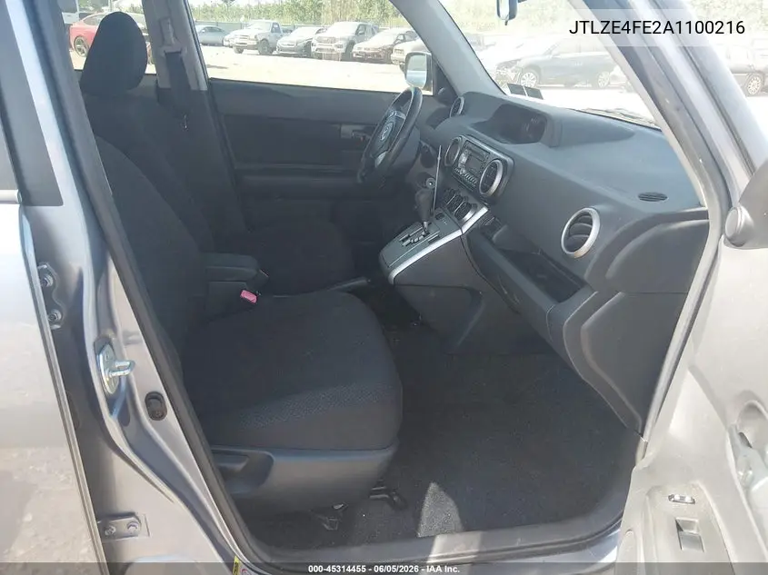 2010 Scion Xb VIN: JTLZE4FE2A1100216 Lot: 45314455