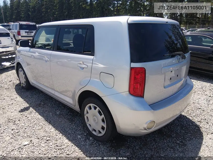 2010 Scion Xb VIN: JTLZE4FE6A1105001 Lot: 45362580