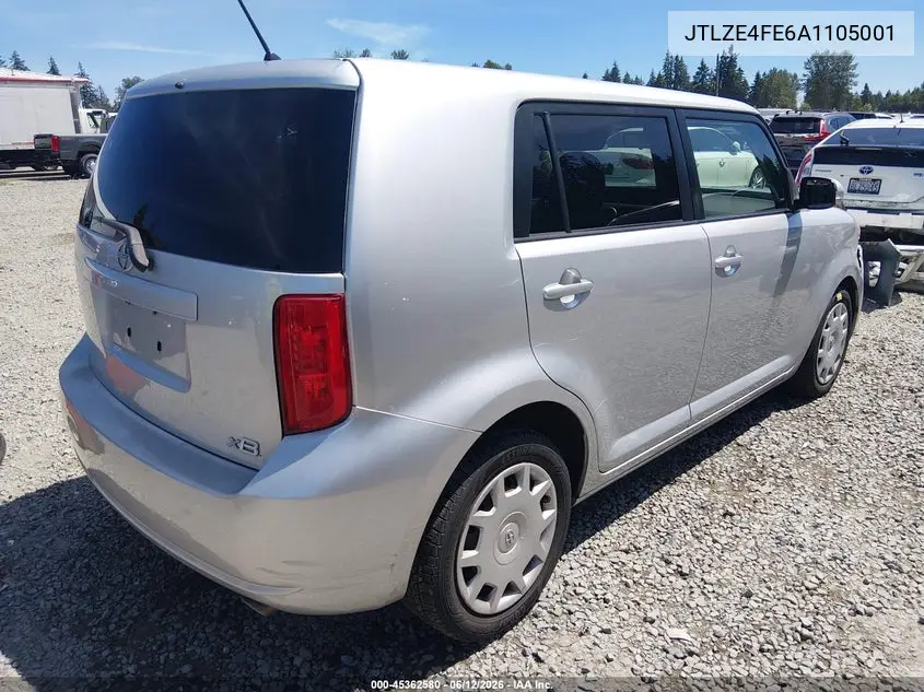 2010 Scion Xb VIN: JTLZE4FE6A1105001 Lot: 45362580
