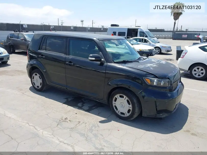 2010 Scion Xb VIN: JTLZE4FE4A1103120 Lot: 45407773