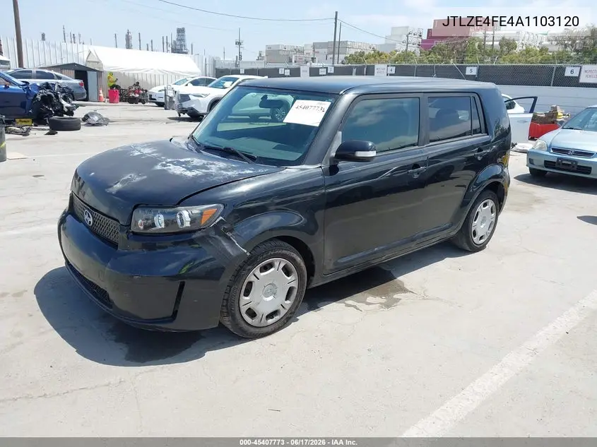 2010 Scion Xb VIN: JTLZE4FE4A1103120 Lot: 45407773