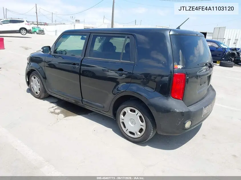 2010 Scion Xb VIN: JTLZE4FE4A1103120 Lot: 45407773