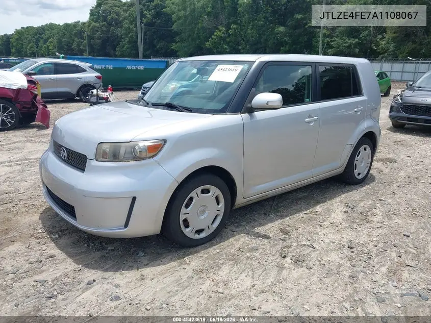 2010 Scion Xb VIN: JTLZE4FE7A1108067 Lot: 45423619