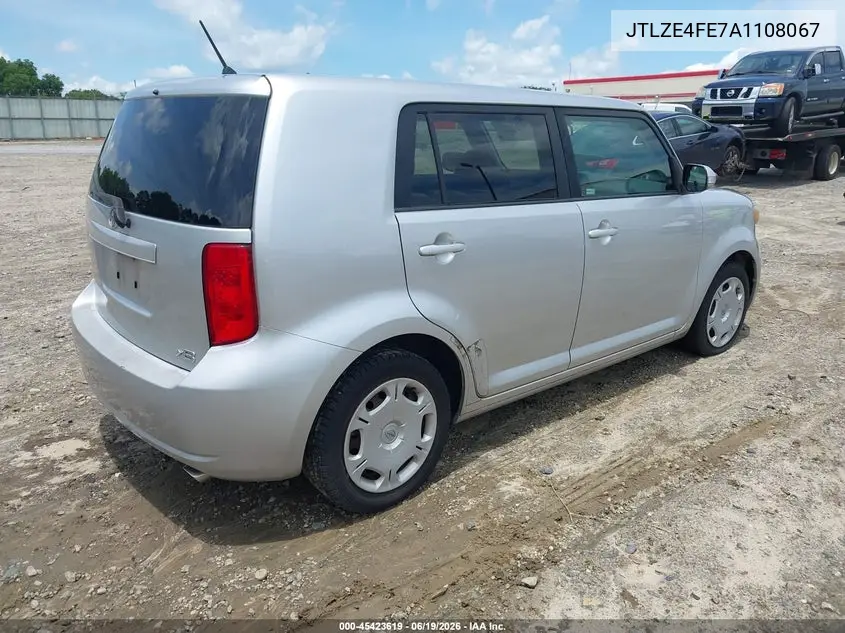 2010 Scion Xb VIN: JTLZE4FE7A1108067 Lot: 45423619