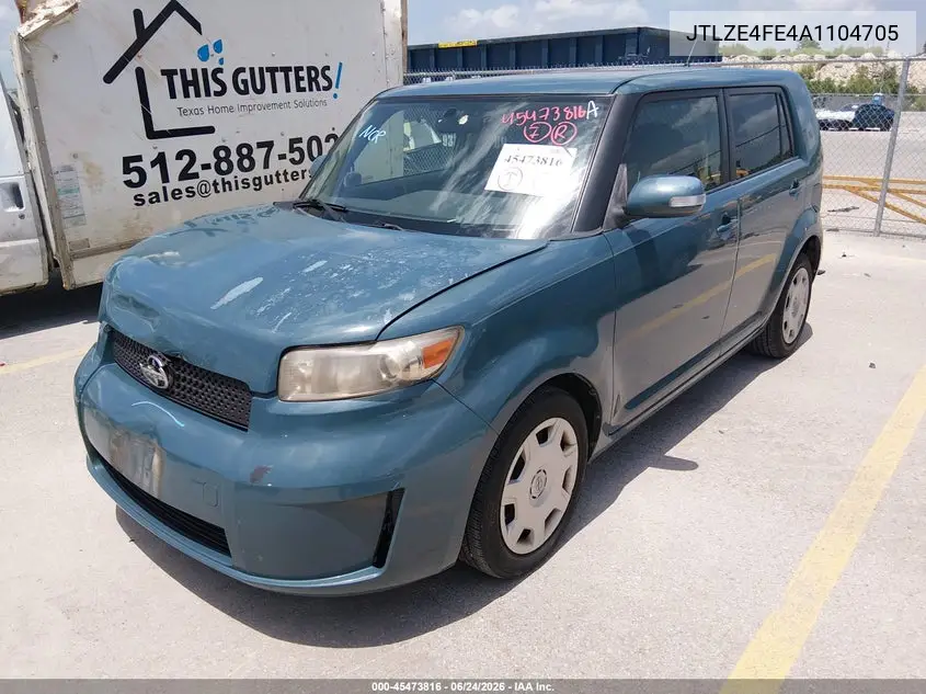 2010 Scion Xb VIN: JTLZE4FE4A1104705 Lot: 45473816