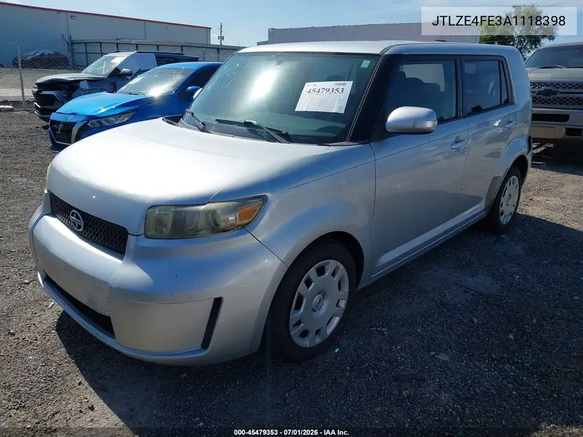 2010 Scion Xb VIN: JTLZE4FE3A1118398 Lot: 45479353