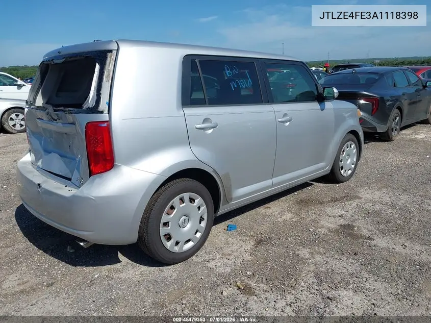 2010 Scion Xb VIN: JTLZE4FE3A1118398 Lot: 45479353