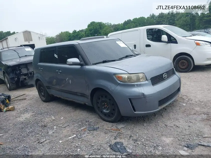 2010 Scion Xb VIN: JTLZE4FEXA1108662 Lot: 45487060