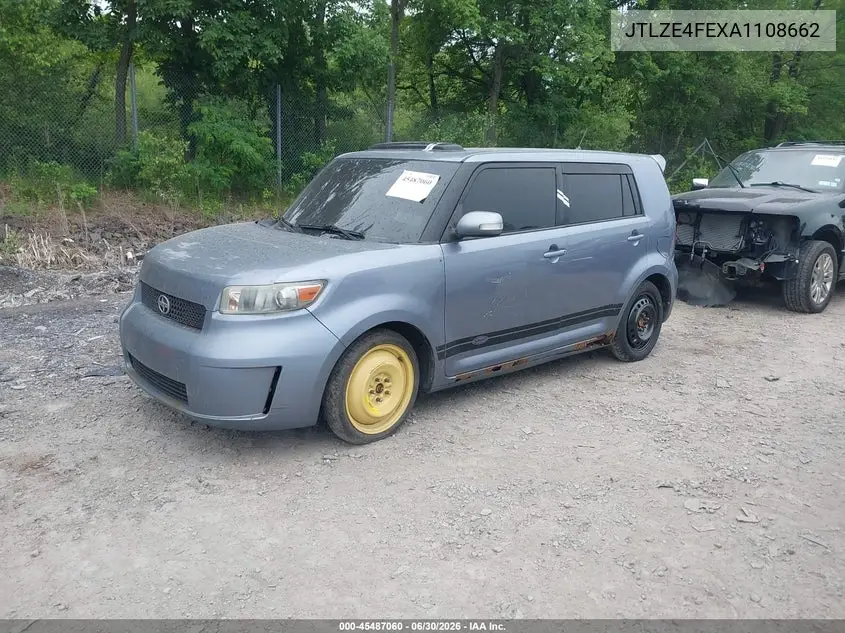 2010 Scion Xb VIN: JTLZE4FEXA1108662 Lot: 45487060