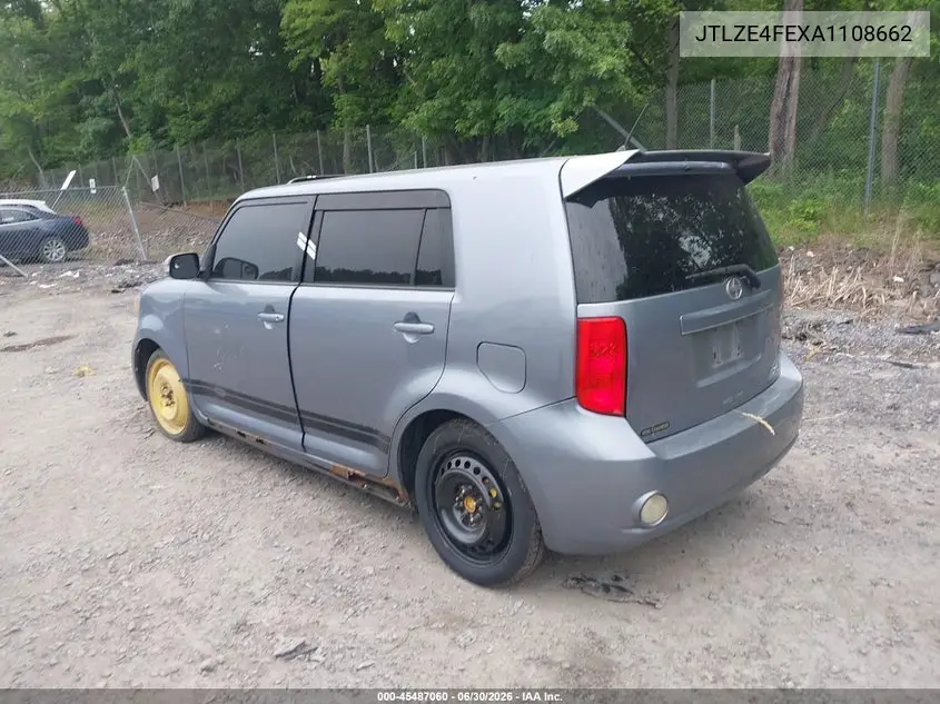 2010 Scion Xb VIN: JTLZE4FEXA1108662 Lot: 45487060