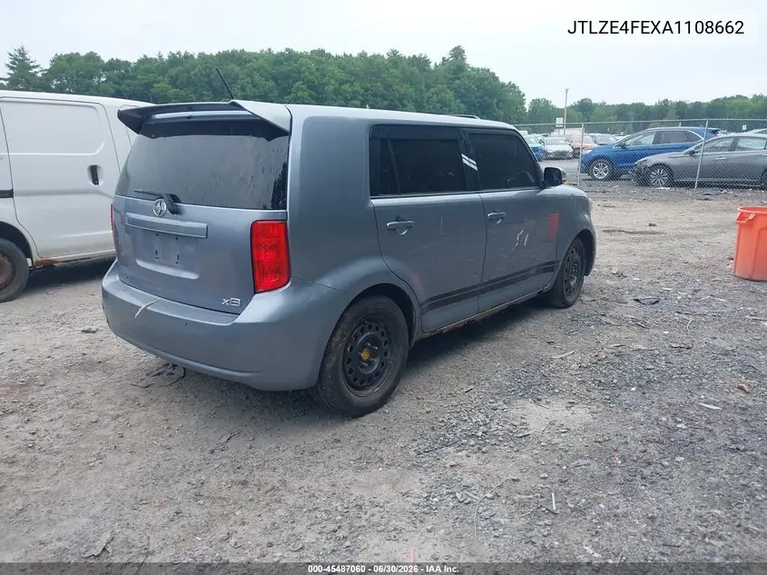 2010 Scion Xb VIN: JTLZE4FEXA1108662 Lot: 45487060