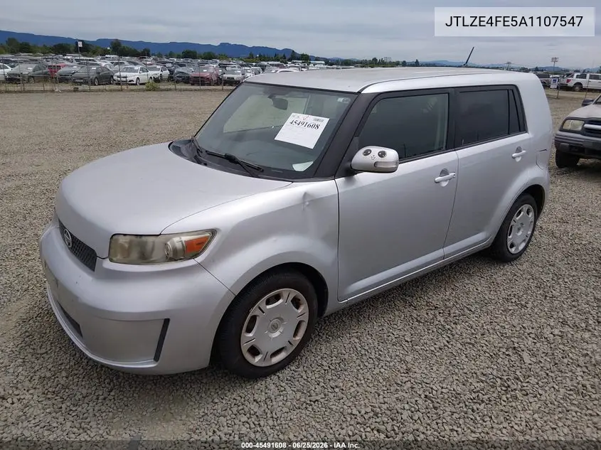 2010 Scion Xb VIN: JTLZE4FE5A1107547 Lot: 45491608