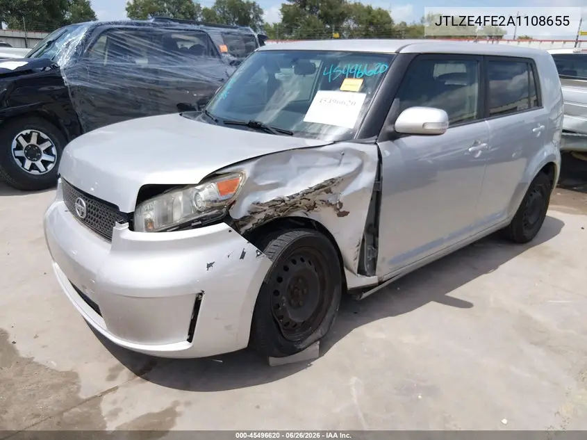 2010 Scion Xb VIN: JTLZE4FE2A1108655 Lot: 45496620