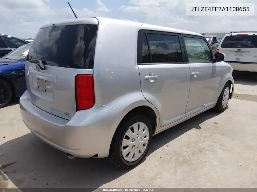 2010 Scion Xb VIN: JTLZE4FE2A1108655 Lot: 45496620