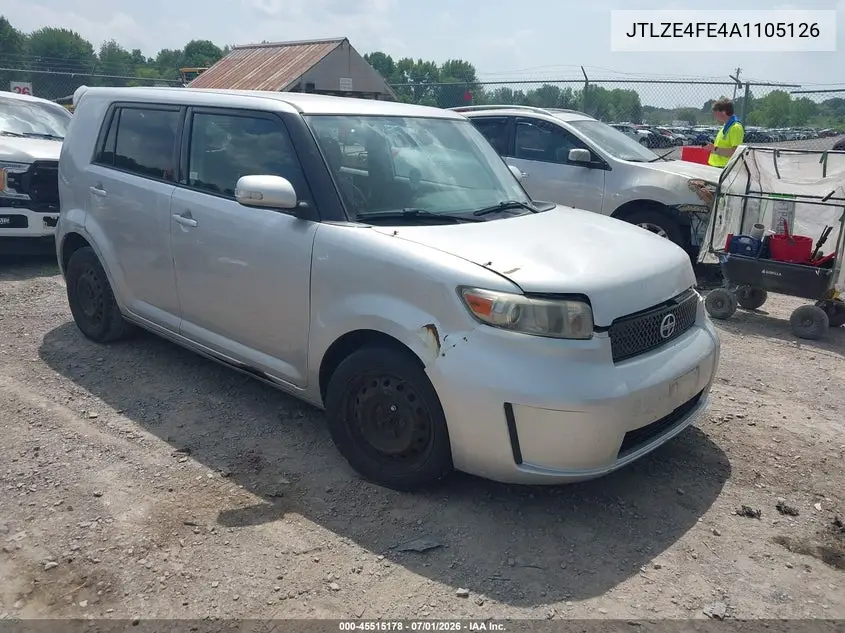 2010 Scion Xb VIN: JTLZE4FE4A1105126 Lot: 45515178