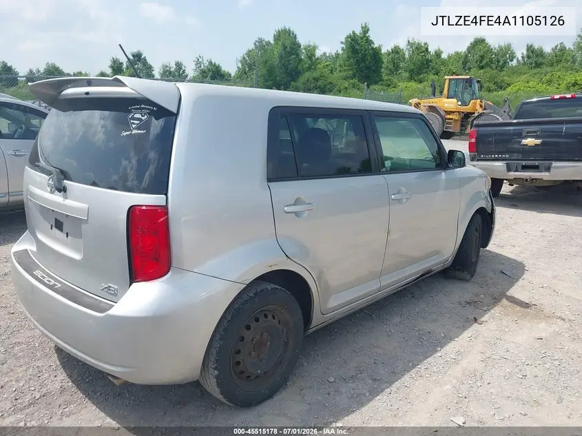 2010 Scion Xb VIN: JTLZE4FE4A1105126 Lot: 45515178