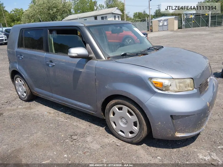2010 Scion Xb VIN: JTLZE4FE4A1111394 Lot: 45638719