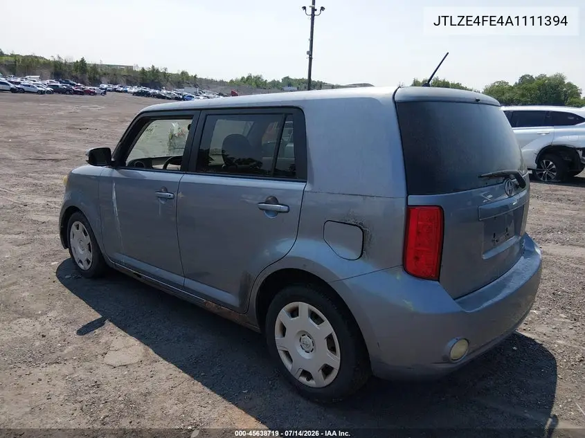 2010 Scion Xb VIN: JTLZE4FE4A1111394 Lot: 45638719