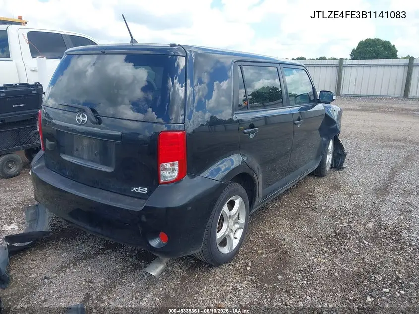 2011 Scion Xb VIN: JTLZE4FE3B1141083 Lot: 45335361