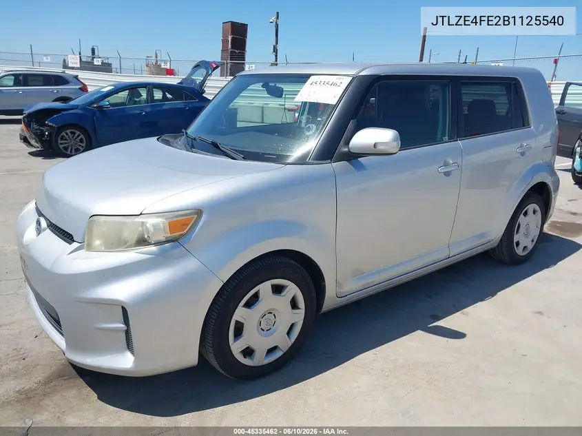 2011 Scion Xb VIN: JTLZE4FE2B1125540 Lot: 45335462