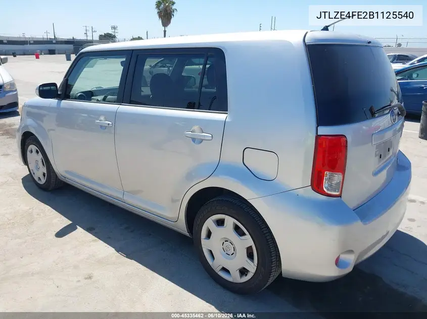 2011 Scion Xb VIN: JTLZE4FE2B1125540 Lot: 45335462