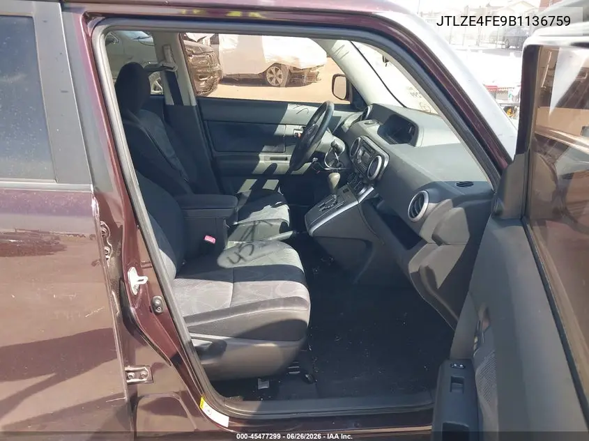 2011 Scion Xb VIN: JTLZE4FE9B1136759 Lot: 45477299